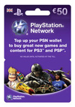  PSN Network kártya 50 Euro (PSN Network Card - EU)