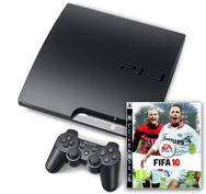 Playstation 3 (PS3 Slim) 120 GB + FIFA 10 (magyar)