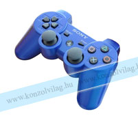   PS3 Sony Dualshock 3 Wireless Controller (Kék, Dobozos)