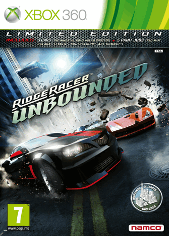 Ridge Racer Unbounded Limited Edition - XBOX 360
