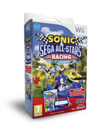  Sonic & SEGA All-Stars Racing + kormány - Nintendo WII