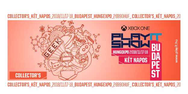 PLAYIT Collectors kétnapos jegy PLAYIT Collectors kétnapos jegy