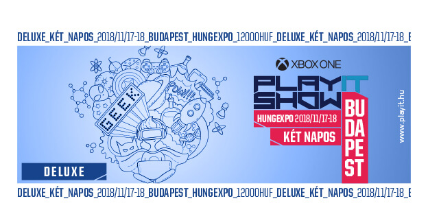 PLAYIT Deluxe kétnapos jegy PLAYIT Deluxe kétnapos jegy