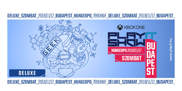 PLAYIT Deluxe szombati napijegy PLAYIT Deluxe szombati napijegy