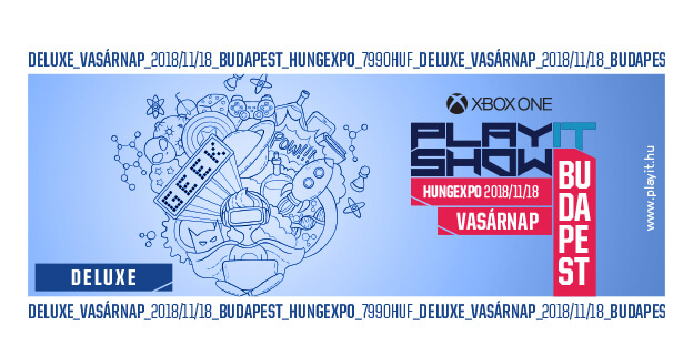 PLAYIT Deluxe vasárnapi napijegy PLAYIT Deluxe vasárnapi napijegy