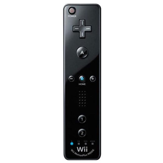 Wii Remote Plus (fekete)