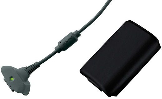 Xbox 360 Play and Charge Kit fekete