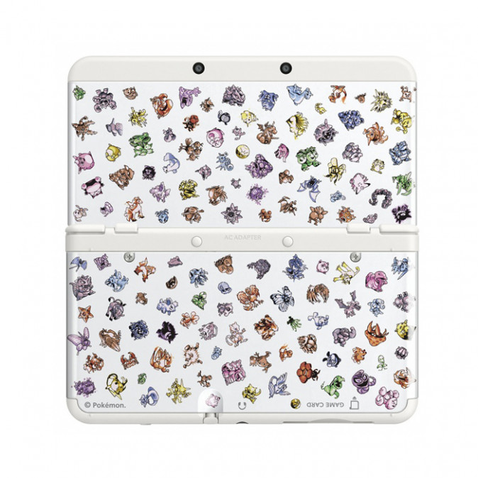 New Nintendo 3DS Pokemon 20th Anniversary Cover Plate 3DS