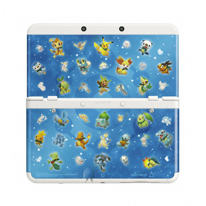 New Nintendo 3DS Pokemon Mystery Dungeon Cover Plate 3DS
