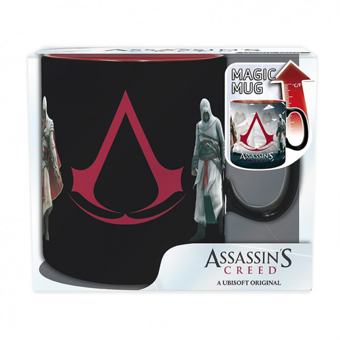 Assassin's Creed "Legacy" Hőre Változó Bögre - Abystyle Ajándéktárgyak