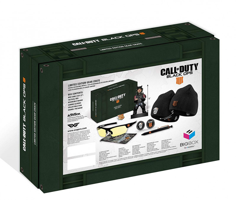 Black Ops IV Big Box Ajándéktárgyak