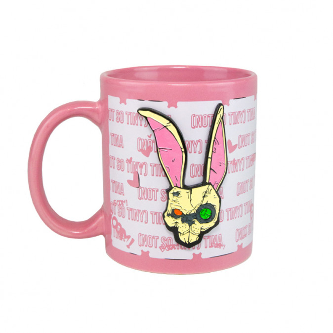 Borderlands 3 Tina Metal Badge Mug - Good Loot - Bögre Ajándéktárgyak