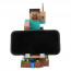 Cable Guys - Minecraft: Steve Gaming kontroller- és mobiltelefon-tartó thumbnail