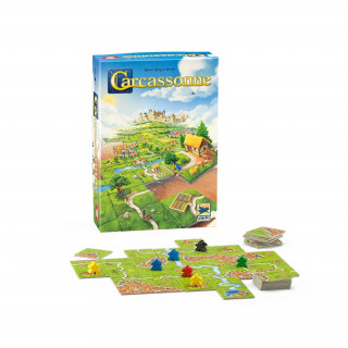 Carcassonne új kiadás mini kiegészítéssel - A folyó + Az apát Játék