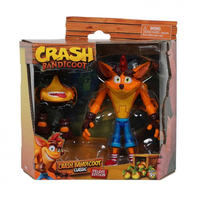 Crash Bandicoot akciófigura: Deluxe Edition Crash Bandicoot Ajándéktárgyak