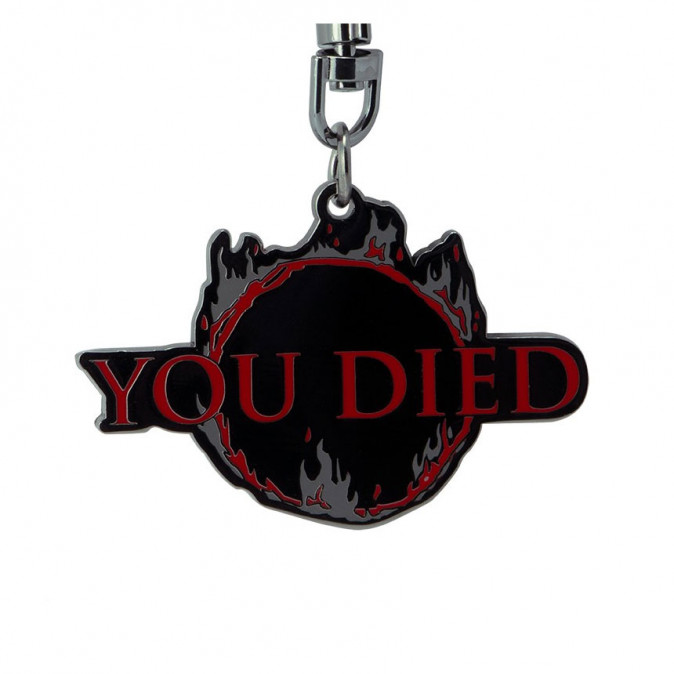 DARK SOULS - Kulcstartó "You Died" - Abystyle Ajándéktárgyak
