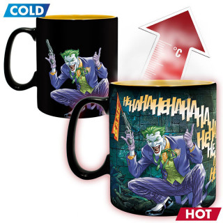 DC COMICS - Hőérzékeny Bögre - Batman & Joker (460ml) - Abystyle Ajándéktárgyak