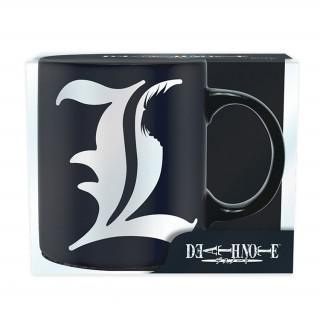 Death Note "L & Rules" Bögre (320 ml) - Abystyle Ajándéktárgyak