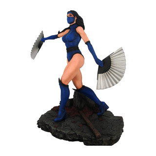 Diamond Select Toys Mortal Kombat 11 Kitana PVC Statue Szobor Ajándéktárgyak