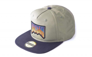 Doom Eternal Retro Logo Snapback Sapka  Ajándéktárgyak