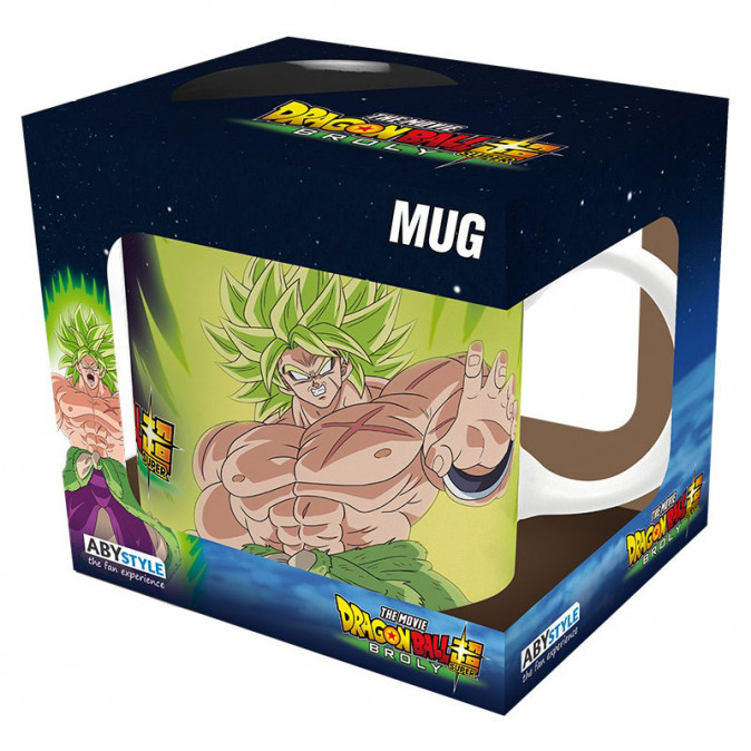 DRAGON BALL BROLY - Bögre - Broly Goku Vegeta (320 ml) - Abystyle Ajándéktárgyak