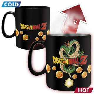 DRAGON BALL - Hőre változó bögre - 460 ml - DBZ/ Goku - Abystyle Ajándéktárgyak