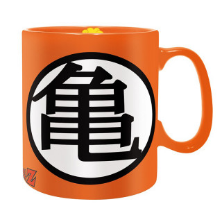 DRAGON BALL -- Pck Mug320ml + Keyring + Notebook "Kame Symbol" - Ajándékcsomag - Abystyle Ajándéktárgyak