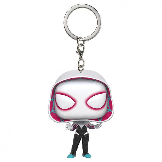 Funko Pocket Pop!: Spider-Man - Spider-Gwen Vinyl Figura Kulcstartó Ajándéktárgyak
