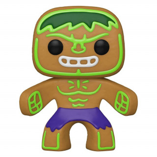 Funko Pop! Marvel: Holiday - Gingerbread Hulk #935 Bobble-Head Vinyl Figura Ajándéktárgyak
