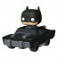 Funko Pop! Rides: Batman - Batman in Batmobile Super #282 Deluxe Vinyl Figura thumbnail