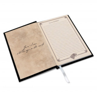 Game of Thrones "Stark" Premium A5 Notebook - Abystyle Ajándéktárgyak