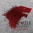 GAME OF THRONES - Tshirt - Póló "The North…" man SS sport grey - basic (L-es méret) - Abystyle thumbnail