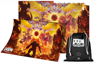 Doom Eternal Mykir 1000 darabos puzzle Játék