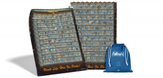 Fallout 4 Perk Poster 1000 darabos puzzle Játék