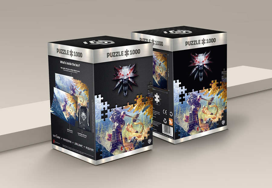 THE WITCHER (WIEDŹMIN): Griffin Fight Puzzles 1000 Játék