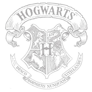 HARRY POTTER - Póló "Hogwarts" - Női, fehér (L-es méret) - Abystyle Ajándéktárgyak