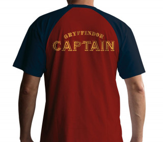 HARRY POTTER - Tshirt - Póló "Quidditch jersey" man SS red - premium (L-es méret) - Abystyle Ajándéktárgyak