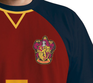 HARRY POTTER - Tshirt - Póló "Quidditch jersey" man SS red - premium (L-es méret) - Abystyle Ajándéktárgyak