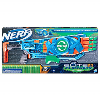 Hasbro Nerf Elite 2.0 Flip Szivacslövő Fegyver -16db (F2551) Játék