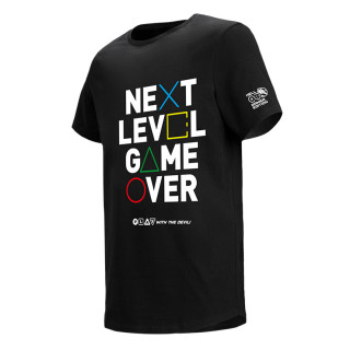 HELL Gamer Next Level Game Over Póló - Fekete (XL) Ajándéktárgyak