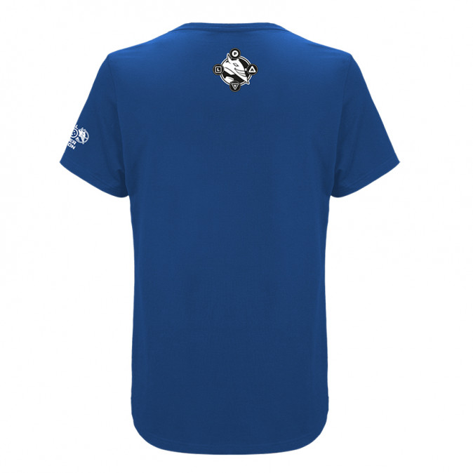 HELL Gamer "Play with the Devil" Póló - Kék (XL) Ajándéktárgyak
