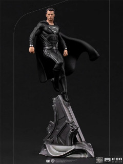 Iron Studios - Statue Superman Black Suit - Justice League - Art Scale 1/10 Szobor Ajándéktárgyak