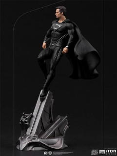 Iron Studios - Statue Superman Black Suit - Justice League - Art Scale 1/10 Szobor Ajándéktárgyak