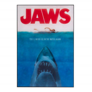 Jaws film Világító poszter Ajándéktárgyak