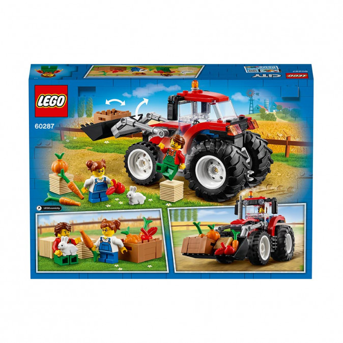 LEGO City Great Vehicles Traktor (60287) Játék