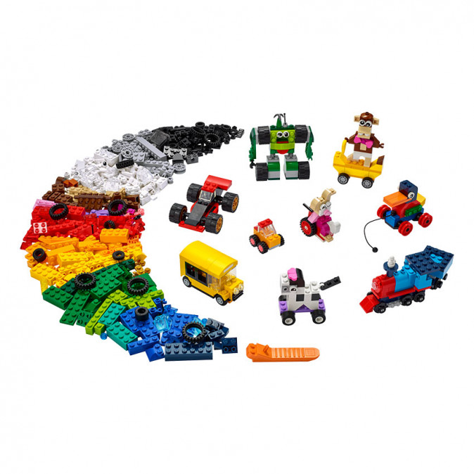 LEGO Classic Kockák és járművek (11014) Játék