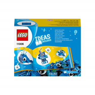 LEGO Classic Kreatív kék kockák (11006) Játék