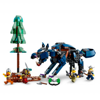 LEGO® Creator 3-in1 - Viking hajó és a Midgard kígyó (31132) Játék
