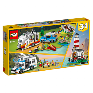 LEGO Creator Családi vakáció lakókocsival (31108) Játék