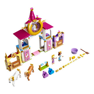 LEGO Disney Princess Belle and Rapunzel's Royal Stables (43195) Játék